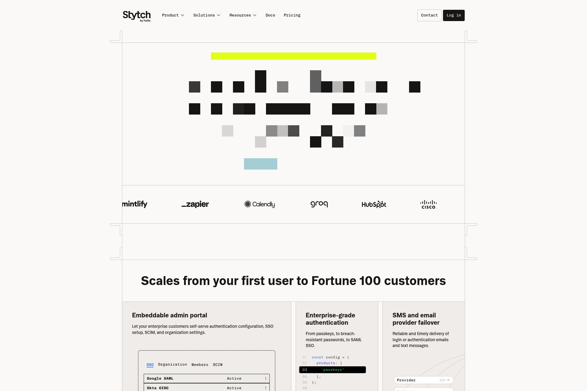Stytch startup program screenshot